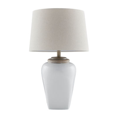 Martha Stewart Jemma Ceramic Table Lamp, Color White JCPenney