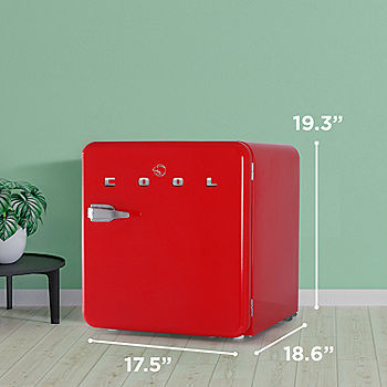 1.6 Cu.ft Mini Refrigerator - Red