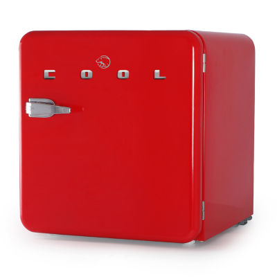Commercial Cool 1.6 Cu. Ft. Retro Refrigerator CCRR16HR, Color Red