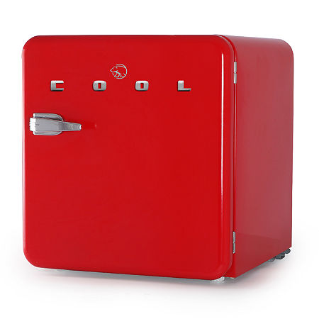 Commercial Cool 1.6 Cu. Ft. Retro Refrigerator, One Size, Red