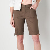 Bermuda Shorts Brown Shorts for Women - JCPenney