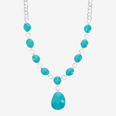 Liz Claiborne Womens 17 Inch Y Necklace