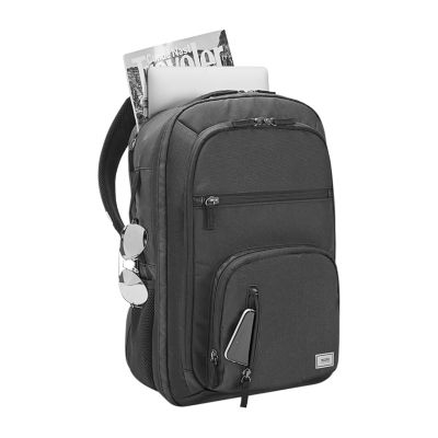 Solo New York Grand Travel Recycled TSA Backpack