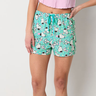 Snoopy Womens Juniors Pajama Shorts, Color Snoopy JCPenney
