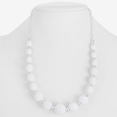 Liz Claiborne Womens 17 Inch Collar Necklace