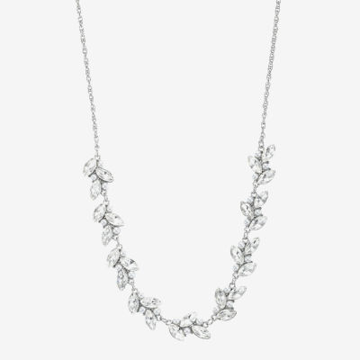 Monet Jewelry Silver Tone Silver Tone Collar Necklace