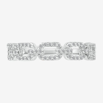 1/4 CT. T.W. Natural White Diamond 10K Gold Round Band