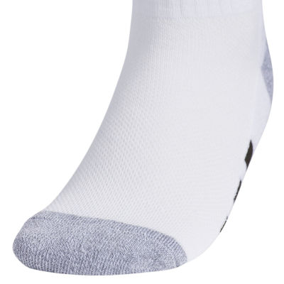 adidas Little & Big Boys 6 Pair Quarter Ankle Socks