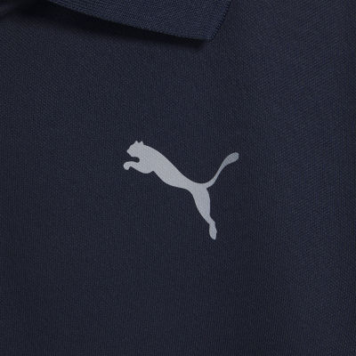 PUMA Big Boys Moisture Wicking Short Sleeve Polo Shirt