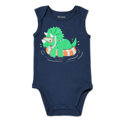 Okie Dokie Baby Boys Sleeveless Bodysuit
