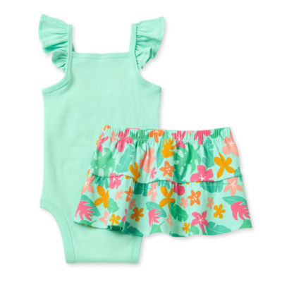 Okie Dokie Baby Girls 2-pc. Skirt Set