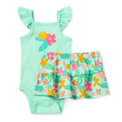 Okie Dokie Baby Girls 2-pc. Skirt Set