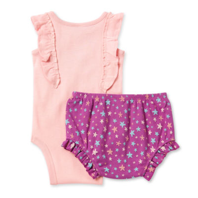 Okie Dokie Baby Girls 2-pc. Short Set