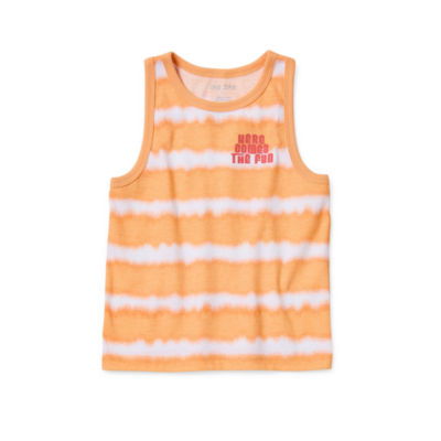 Okie Dokie Toddler & Little Boys Crew Neck Sleeveless Tank Top