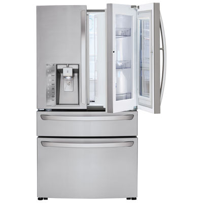 LG ENERGY STAR® 22.7 cu. ft. Smart Wi-Fi Enabled InstaView™ Door-in-Door® Counter-Depth Refrigerator