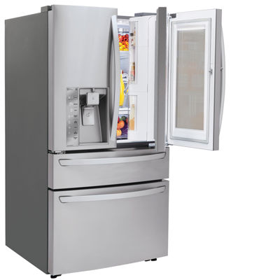 LG ENERGY STAR® 22.7 cu. ft. Smart Wi-Fi Enabled InstaView™ Door-in-Door® Counter-Depth Refrigerator