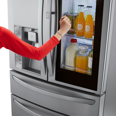 LG ENERGY STAR® 22.7 cu. ft. Smart Wi-Fi Enabled InstaView™ Door-in-Door® Counter-Depth Refrigerator