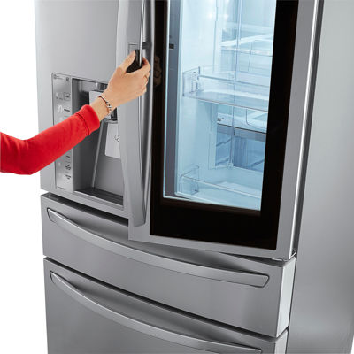 LG ENERGY STAR® 22.7 cu. ft. Smart Wi-Fi Enabled InstaView™ Door-in-Door® Counter-Depth Refrigerator