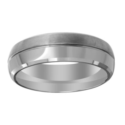 Mens 7MM Titanium Wedding Band