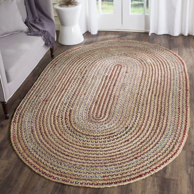 Safavieh Amaia Striped Oval Rug