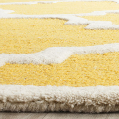 Safavieh Roger Geometric Hand Tufted Wool Rug