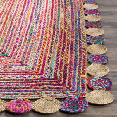 Safavieh Lecia Bordered Braided Cotton Rug - JCPenney