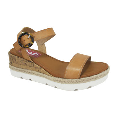 pop womens tamassa wedge sandals