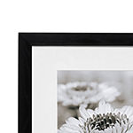Enchante 8x10 Mat To 4x6 Black Gallery 1-Opening Wall Frame