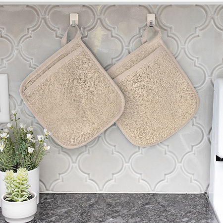 Ritz Pocket Mitt 2-pc. Pot Holder Set, One Size, Beige