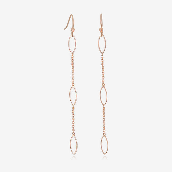 Bijoux Bar Linear Chain Drop Earrings