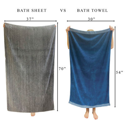 Bedvoyage Cotton & Bamboo Bath Sheet