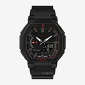Bering Mens Black Stainless Steel Bracelet Watch 33441-102