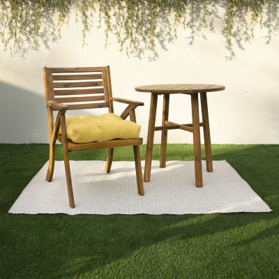 Mozaic Company Tufted U-Shaped Solid Seat Cushion