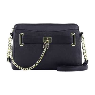 Juicy By Juicy Couture Lock Key Crossbody Bag, Color: Black - JCPenney