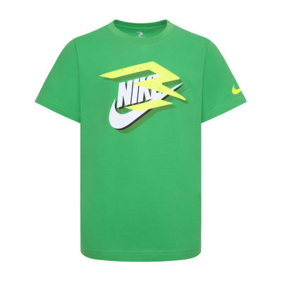 Nike 3BRAND by Russell Wilson Big Boys Crew Neck Short Sleeve Graphic T-Shirt