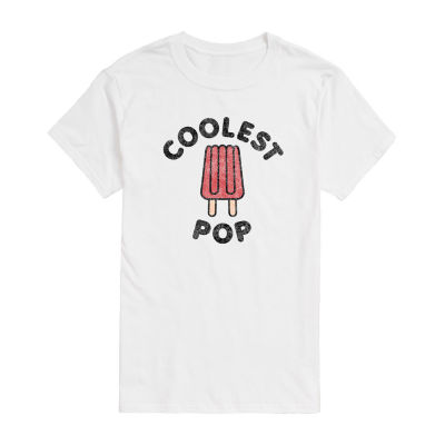 Mens Short Sleeve Coolest Pop Graphic T-Shirt