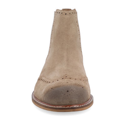 Thomas And Vine Mens Watson Flat Heel Chelsea Boots