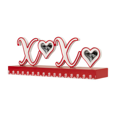 Northlight 12" Xoxo Valentine's Day 1-Opening Tabletop Frame