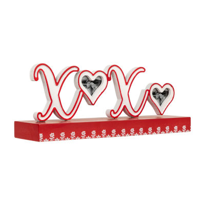 Northlight 12" Xoxo Valentine's Day 1-Opening Tabletop Frame