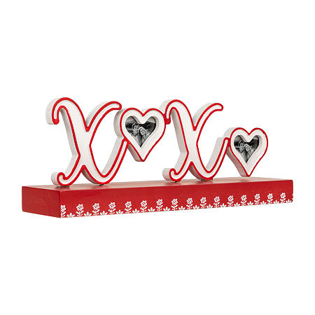 Northlight 12 Xoxo Valentine's Day 1-Opening Tabletop Frame, One Size, Red