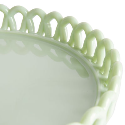 Martha Stewart Highbrook Highloop Glass Cake Stand