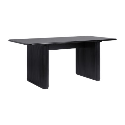 Walker Edison Rectangular Wood-Top Dining Table
