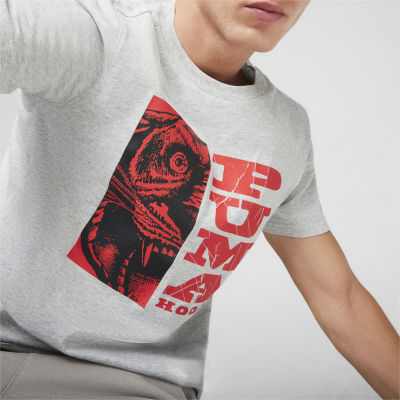 PUMA Mens Crew Neck Short Sleeve Graphic T-Shirt