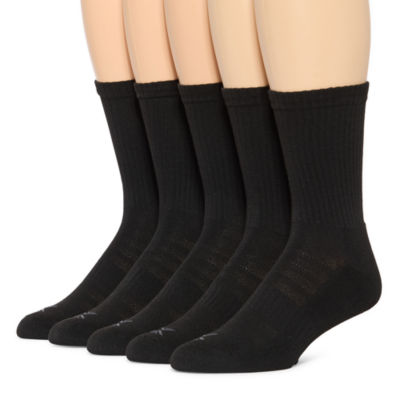 Xersion Running 5 Pair Crew Socks Mens