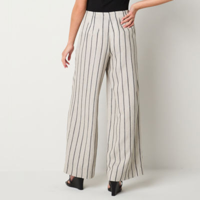 Worthington Regular Fit Wide Leg Trouser