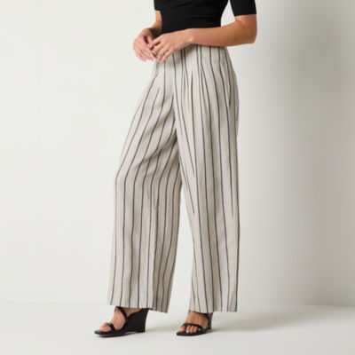 Worthington Regular Fit Wide Leg Trouser