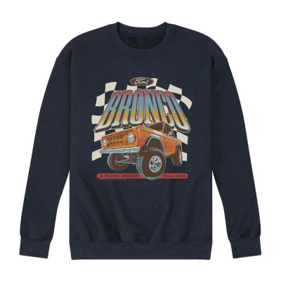 Mens Long Sleeve Ford Bronco Graphic T-Shirt