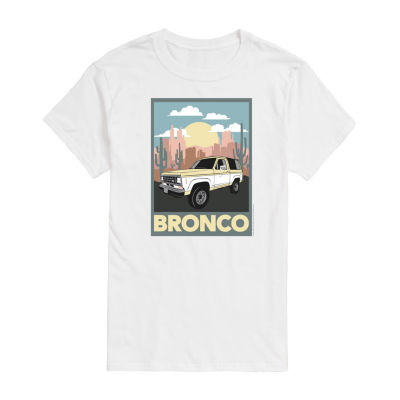 Mens Short Sleeve Ford Bronco Graphic T-Shirt