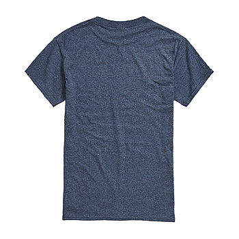 Mens Short Sleeve Fishing Graphic T-Shirt | Blue | Regular XX-Large | Shirts + Tops Graphic T-shirts