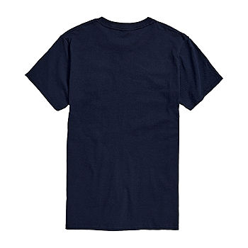 Mens Short Sleeve Fishing Graphic T-Shirt, Color: Navy - JCPenney